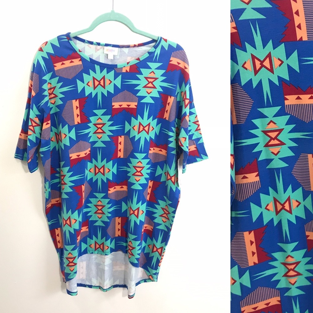 New Lularoe Irma Print Size Small